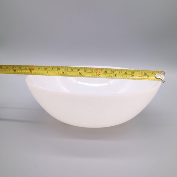 Anchor Hocking Fire King Vintage Golden Wheat Milk Glass 8" Serving Bowl - Picture 5 of 5